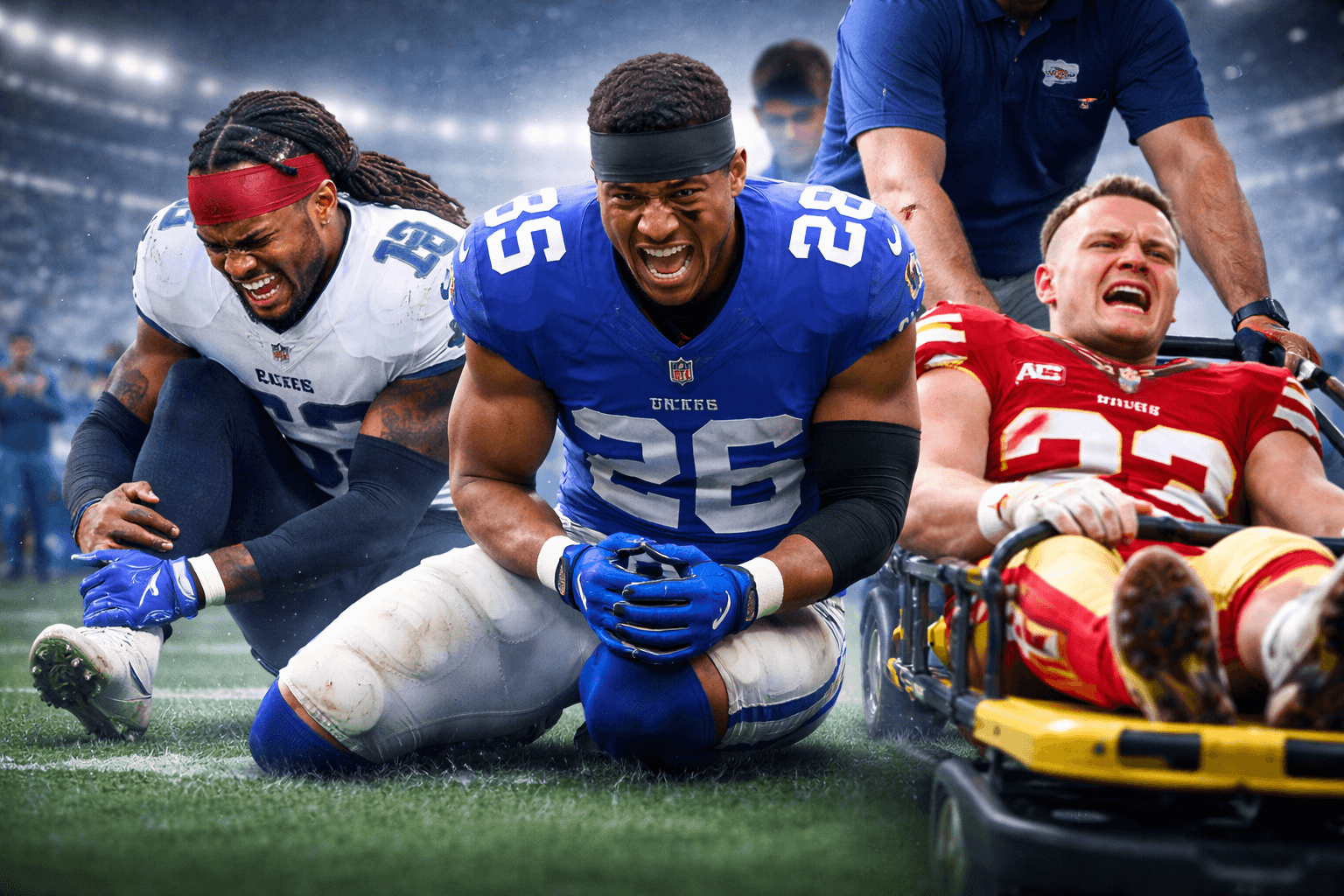10 Worst Injuries for Running Backs: Career-Threatening Risks