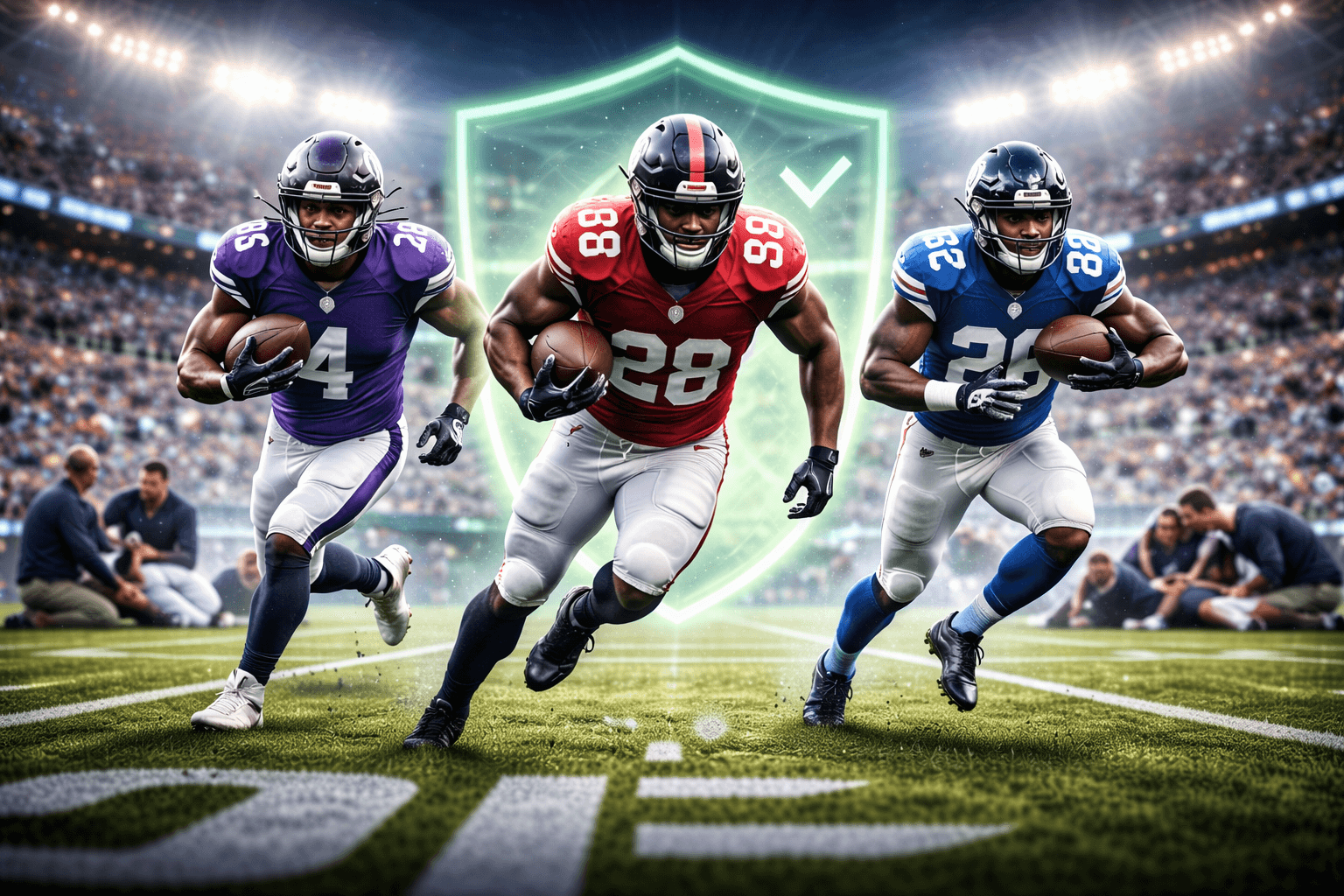 Which RBs are elite + AVOIDED INJURIES?
